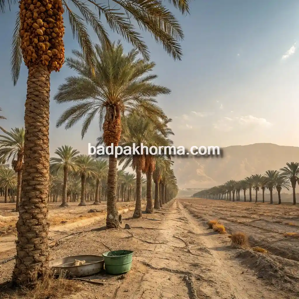 تولید خرما مرغوب در جنوب ایران بندرعباس